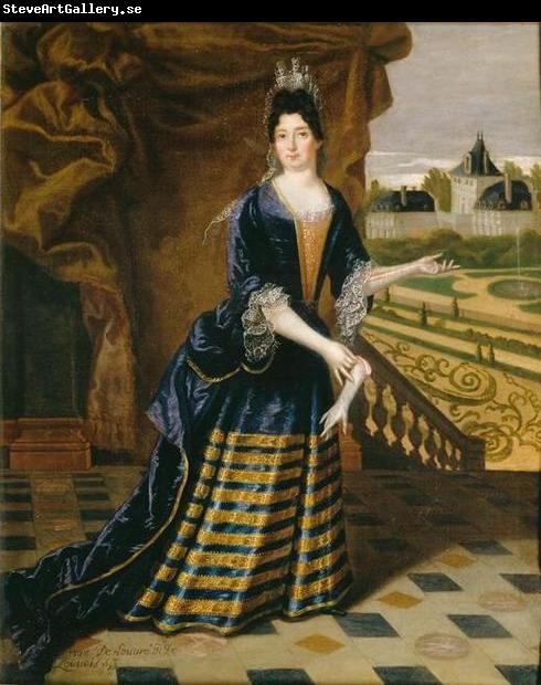 Simon Dequoy Portrait of Anne de Souvre